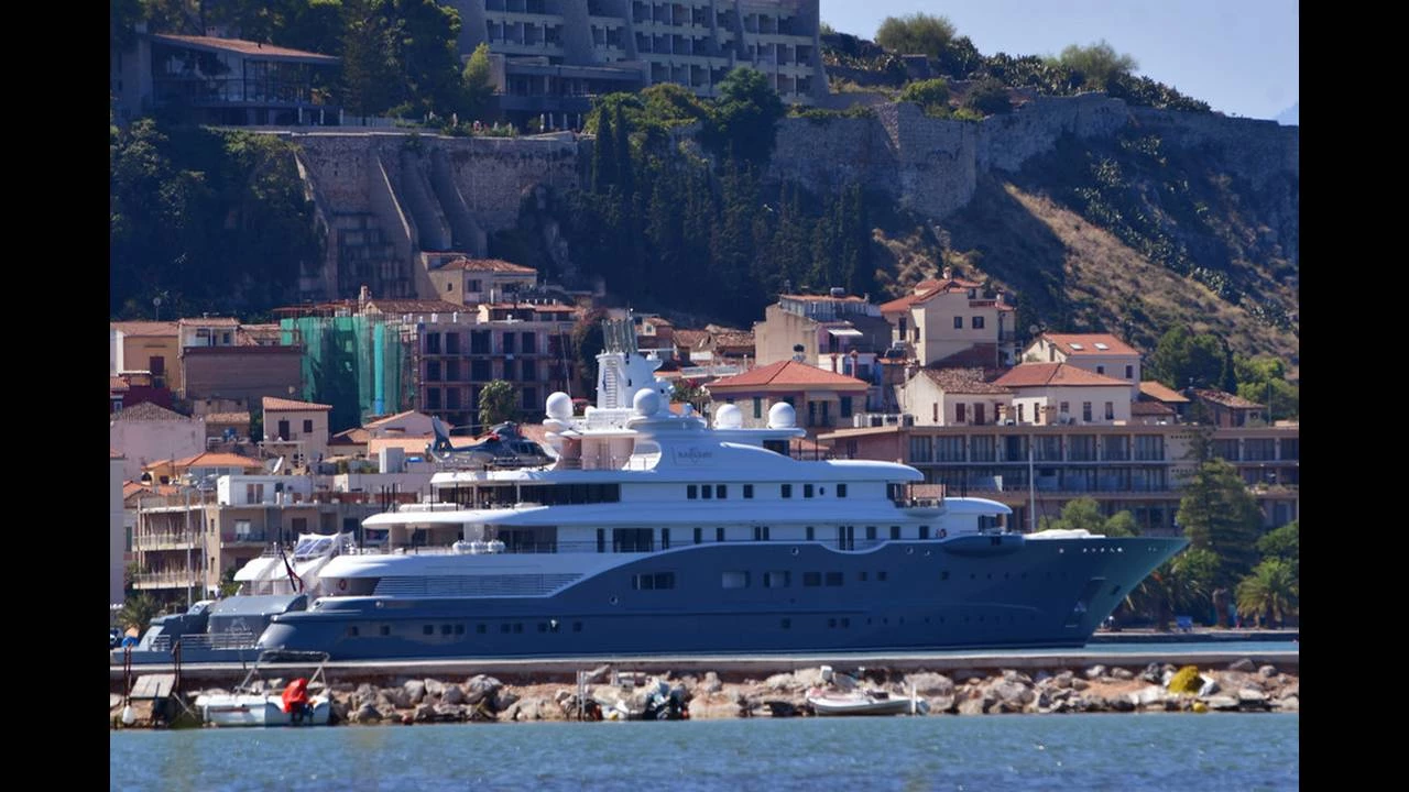 Στο Ναύπλιο ένα από τα 10 ακριβότερα γιοτ του πλανήτη (εικόνες)